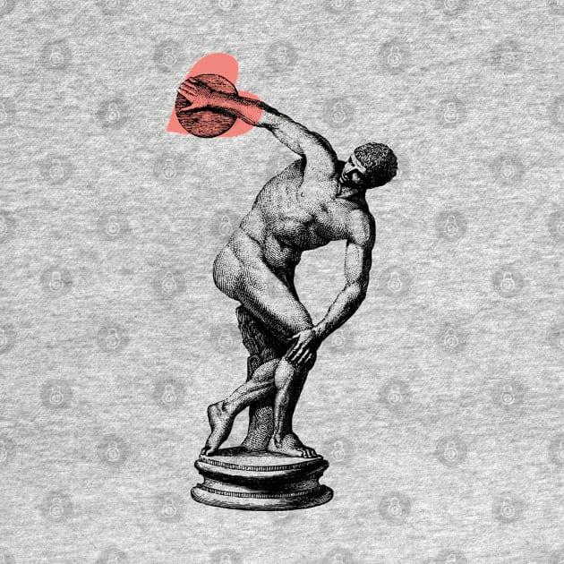 Discobolus with a heart by Biophilia